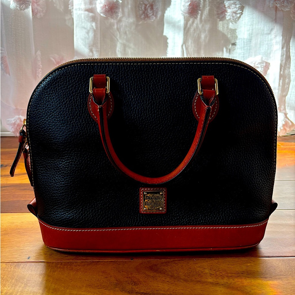 Dooney & Bourke Leather Domes Satchel